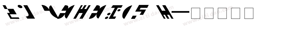 ST Ferengi R字体转换